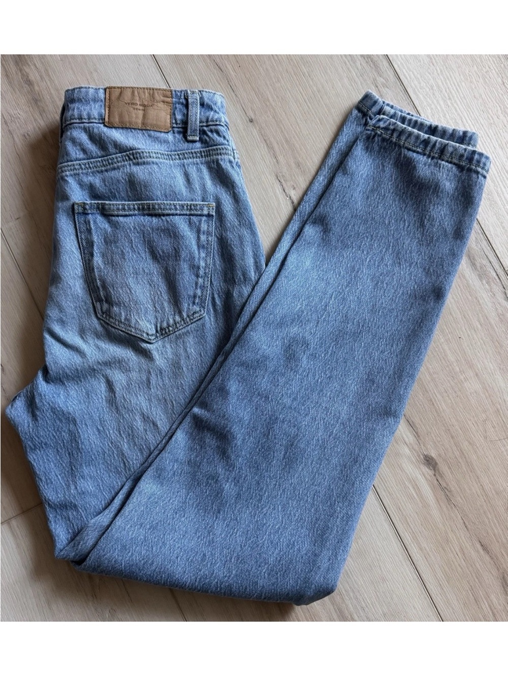 Women’s Vero Moda Denim Jeans Size 36/32 80s 90s style cinch barrel cut